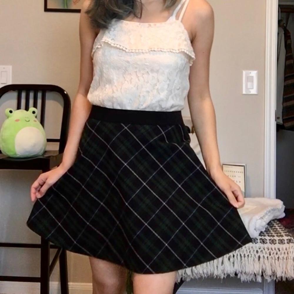 J.Crew. Plaid Skirt